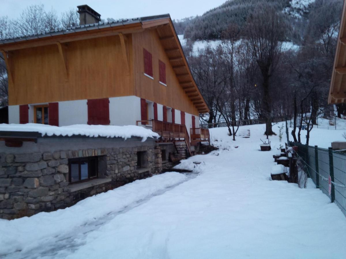 Appartement En Duplex Dans Un Chalet Typique Valloire Eksteriør bilde