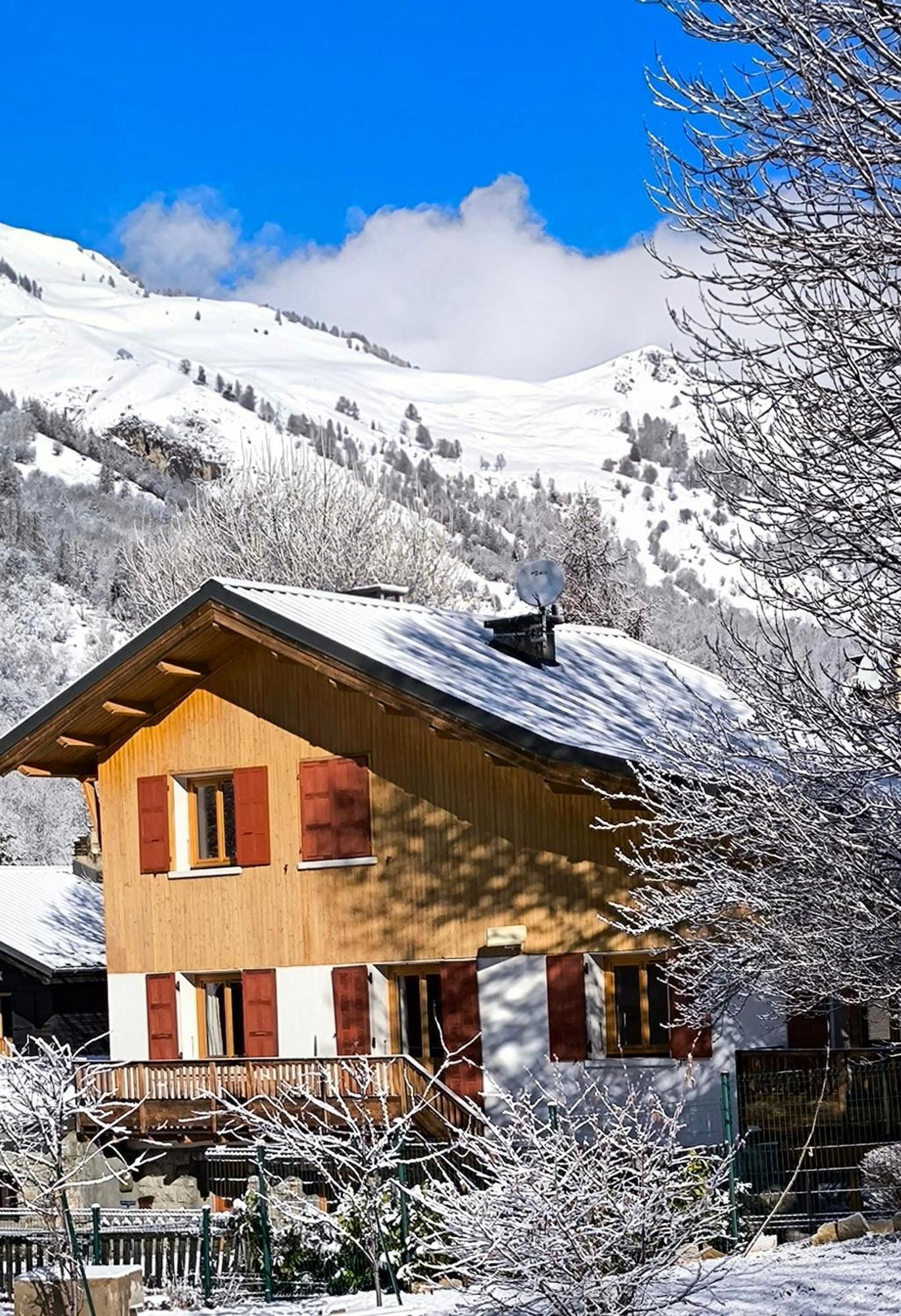 Appartement En Duplex Dans Un Chalet Typique Valloire Eksteriør bilde